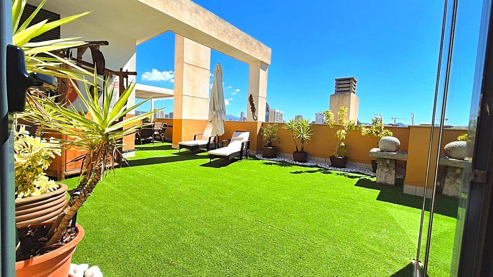 Beach Penthouse Apartment Benidorm Cala Cala de Finestrat Exterior foto